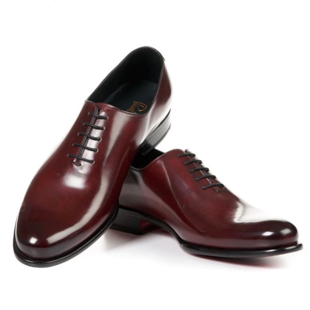 BRAND NEW in box — Paul Evans Martin Wholecut dress shoe in Oxblood